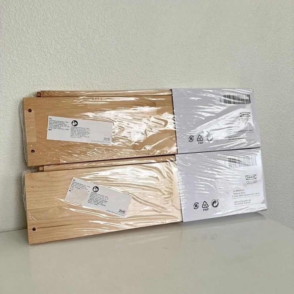 Ikea Bekvam Spice Towel Rack Birch LOT OF 2 15.75